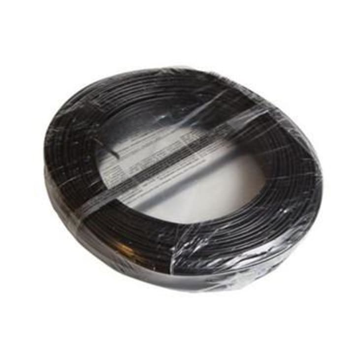 100 meter Ledning H07Z1-U 1x1,5 sort, R100, halogenfri (PVL)