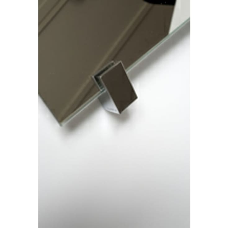 Frost Quadra spejlbeslag, poleret rustfrit stål, 4 stk