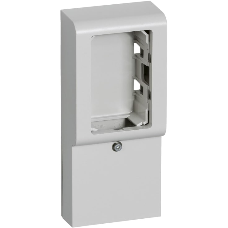 LK Fuga Softline panelunderlag, 1,5 modul, lysegrå