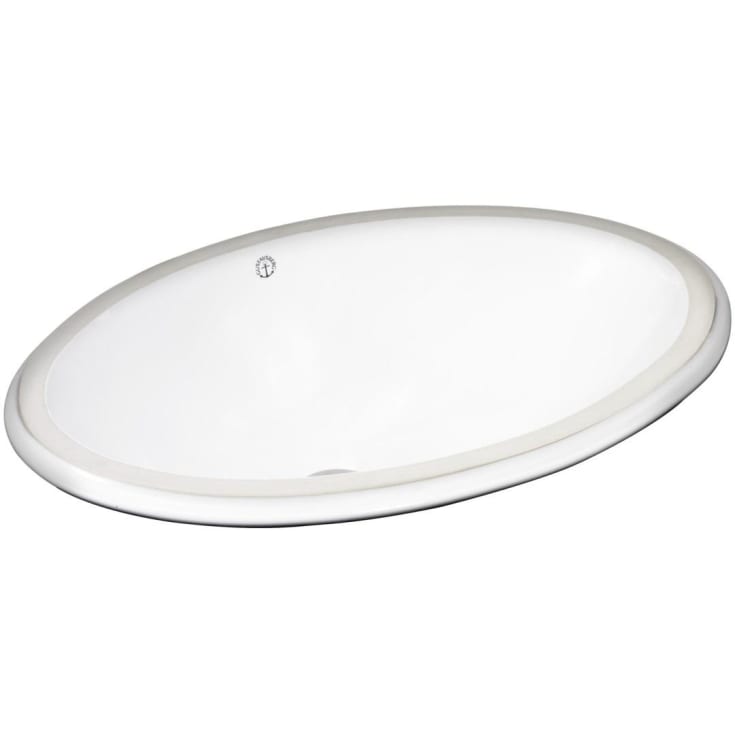 Gustavsberg Oval servant, 57x35 cm, hvit