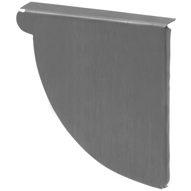 VMzinc  arkitekt endebund nr. 12, højre, quartz-zinc