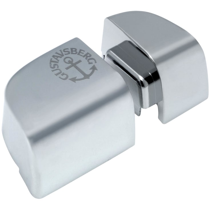 Gustavsberg Nautic Trykknapp, Duo skyll, Krom