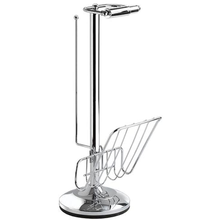 Hefe Caddy toiletrulleholder, krom