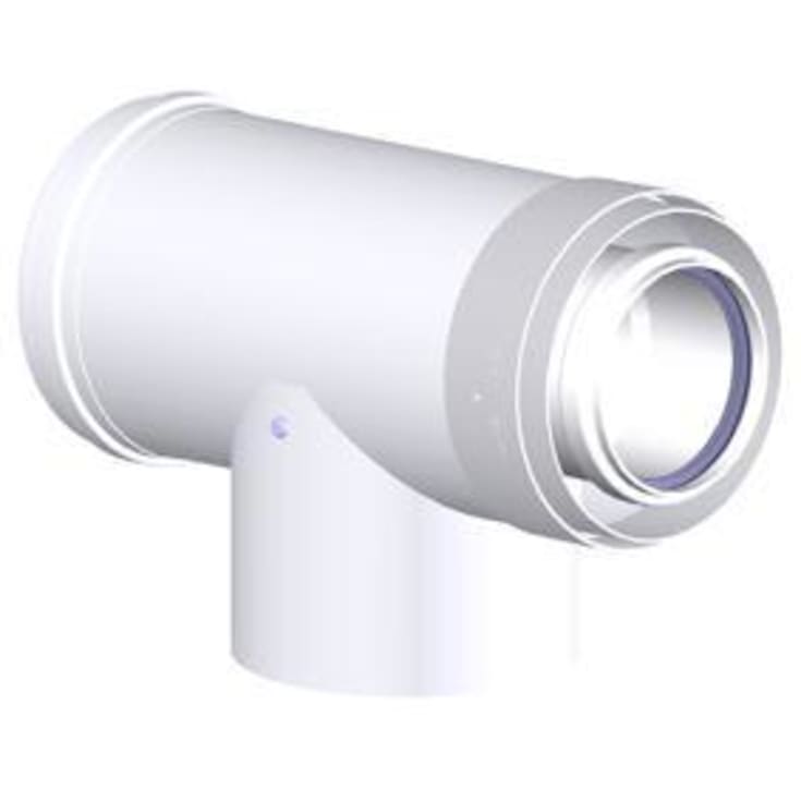 Metalbestos ConneXt aftræk inspektions T-stykke Ø80/125 mm