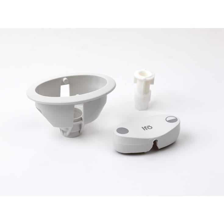 Ifö trykknapsæt t/Cera toilettet, hvid