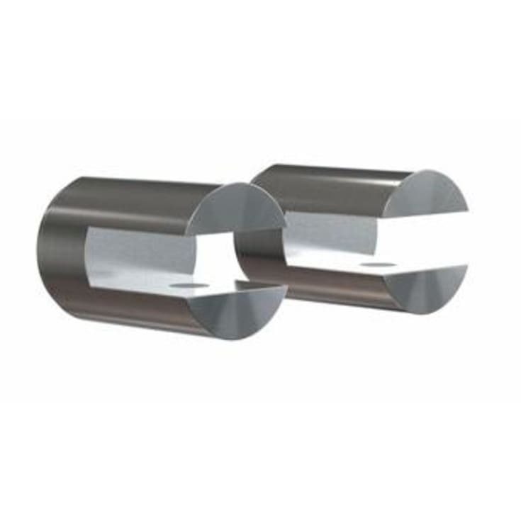 Frost Nova2 hyldeholder, 2 stk., rustfrit stål