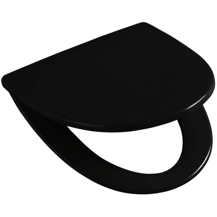 Ifö Sign toiletbræt, soft close, aftagelig, sort