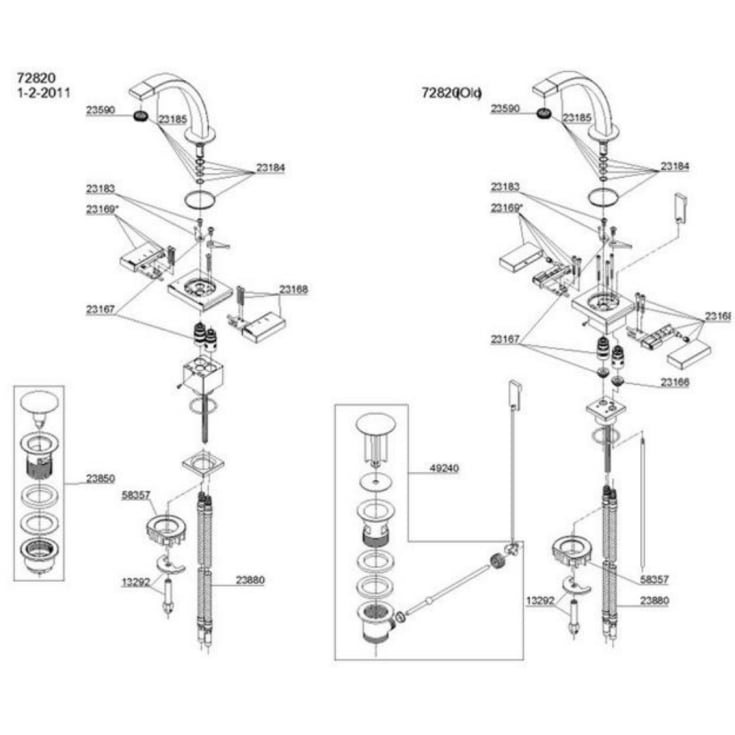Damixa Keramikmodul til køkken-/håndvask