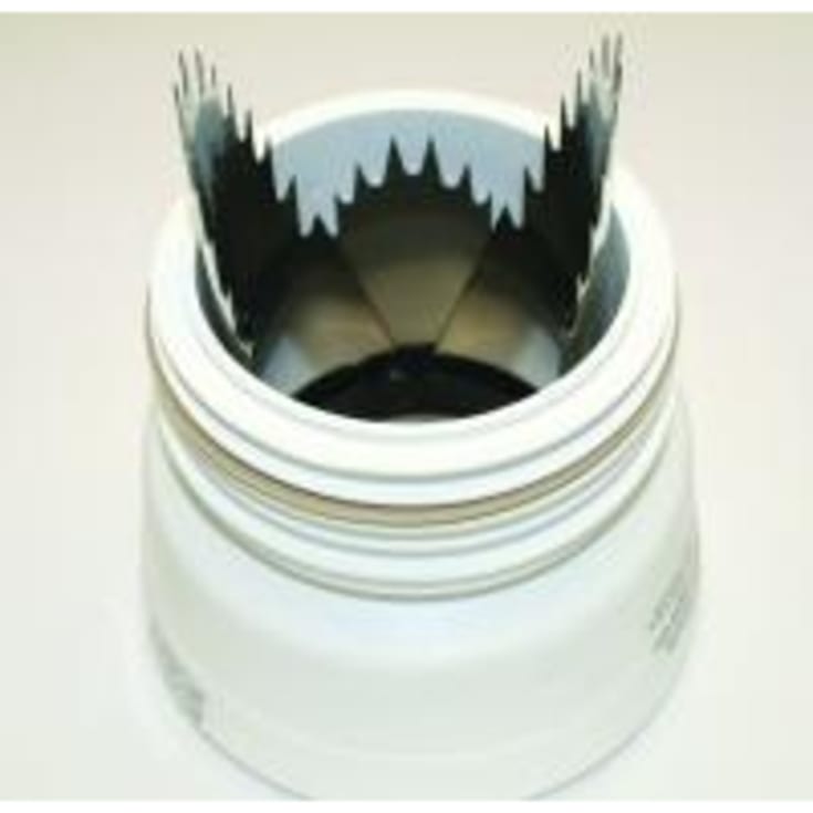 Multikvik klosettilslutning med indbygget rottestop