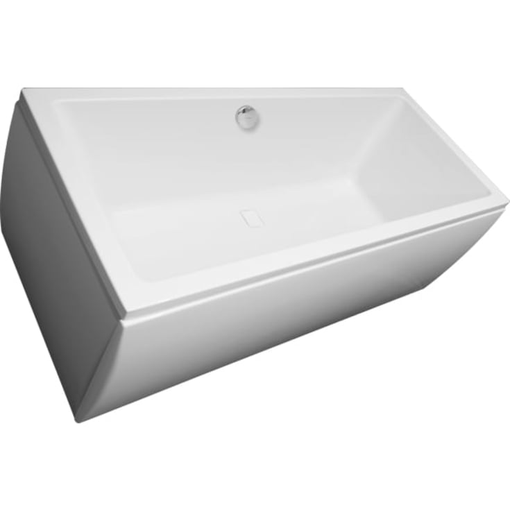 Royal Camilla badekar, 190x90 cm, hvid