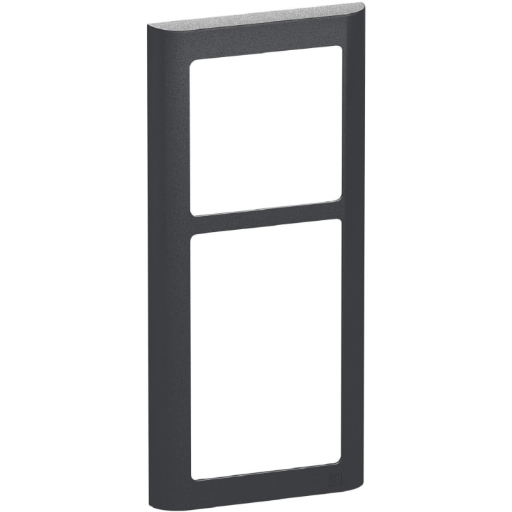 LK Fuga Soft 63 ramme, 2,5 modul, koksgrå