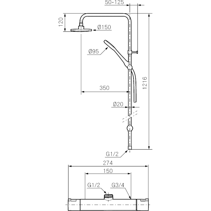 Mora Cera brusesæt, krom