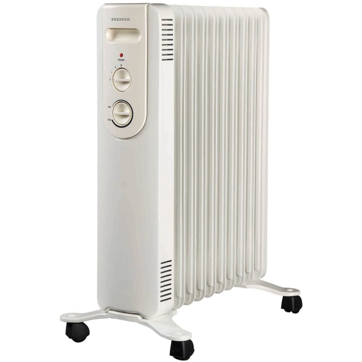 Adax Nova 15 oliefyldt elradiator, 230V, 2000W, 30 m²