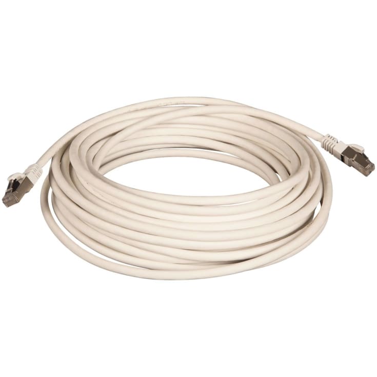Patchkabel S-FTP Kat.6A 10,0M LSZH hvid