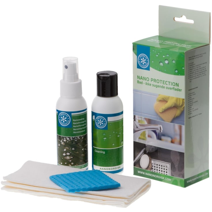 Nano Protection Bad rengøringsmiddel og forsegling til bad, 2x100 ml