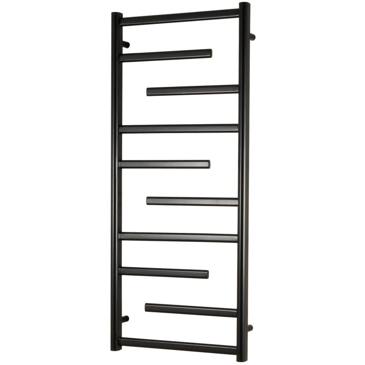 Kriss Sirius håndklædetørrer, kombi, 50x116,9 cm, sort