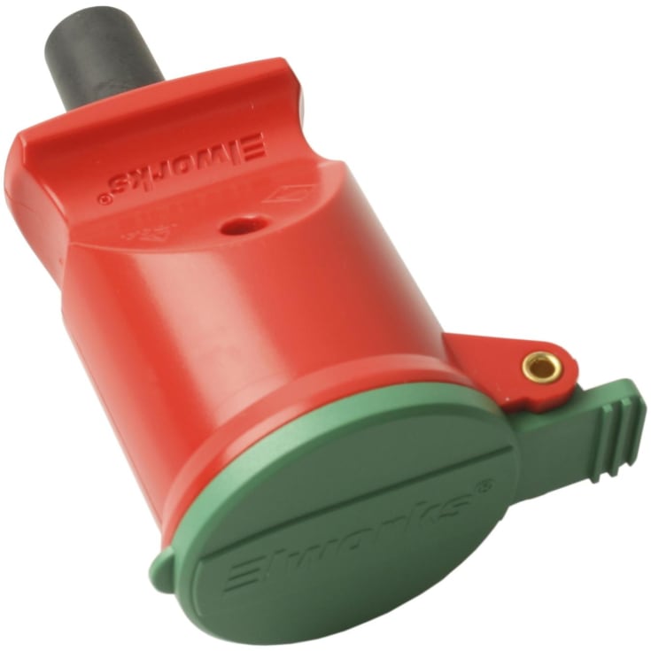 10 stk Forlængerled M/J proff brudsikker rød/grøn