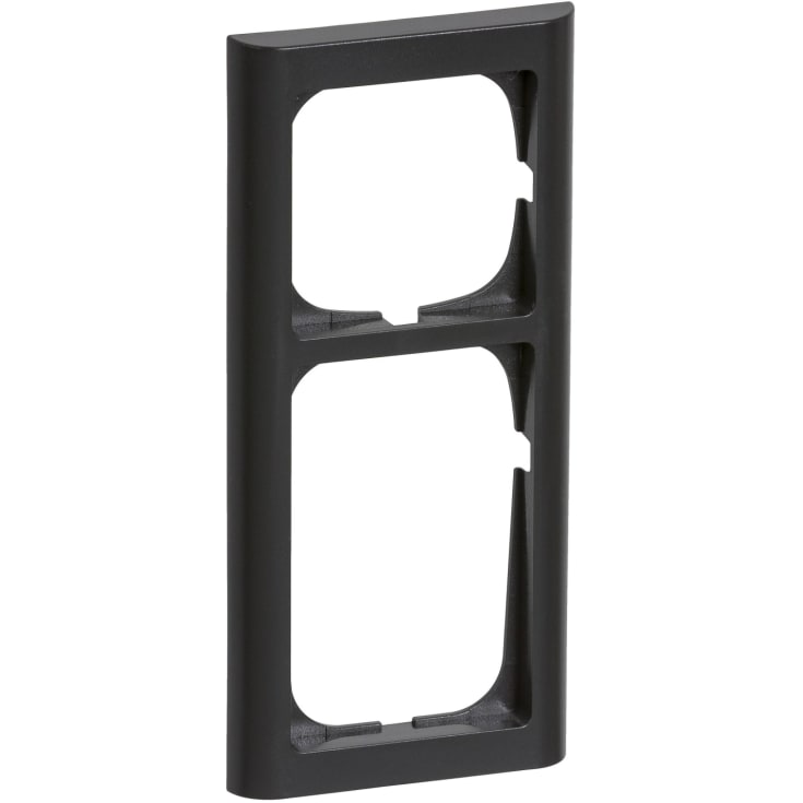 LK Fuga Softline 63 ramme, 2,5 modul, koksgrå