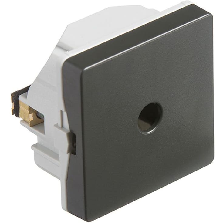 LK Fuga Lampeudtag, 5-polet, 1 modul, Koksgrå