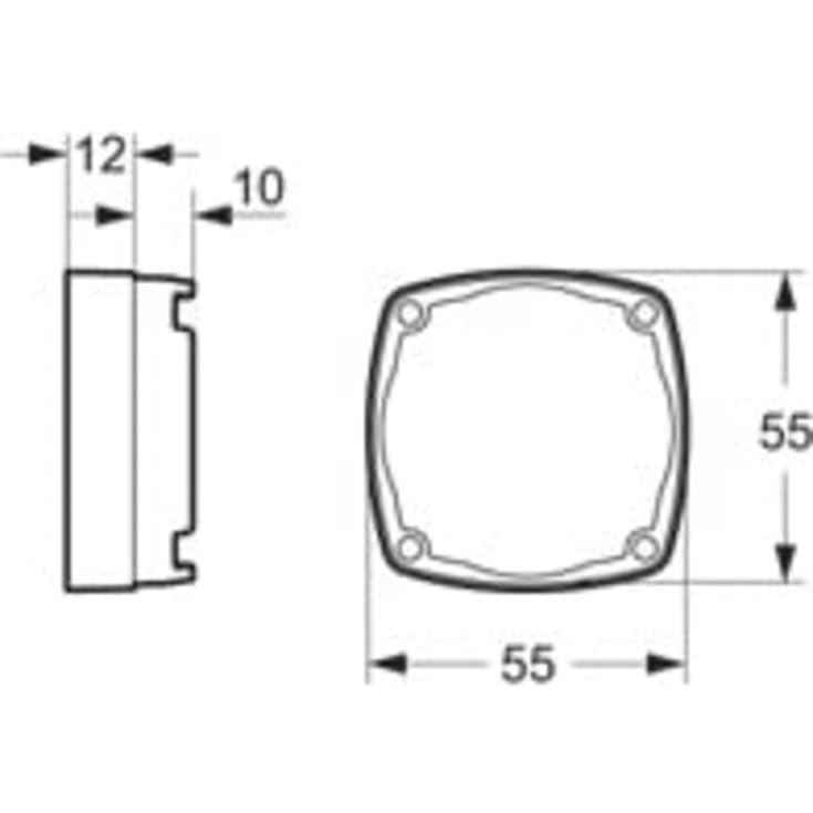 LK Opus 66 Pudsudligningsring, 1 modul