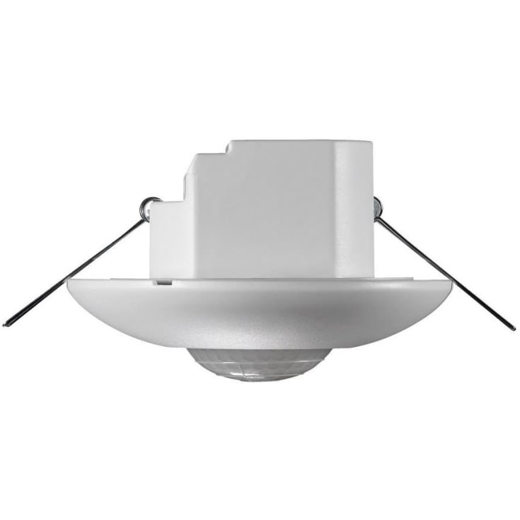 Servodan tilstedeværelsessensor Minilux PIR-Sensor 360° 24V Ø90 mm. i hvid