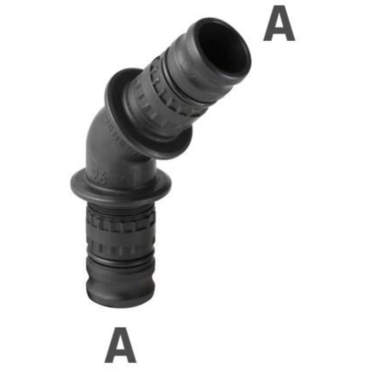 26 mm Pres vinkel 45° Mepla