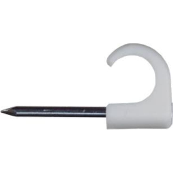 100 stk Schneider Electric Thorsman kabelclips 7-10 mm i hvid