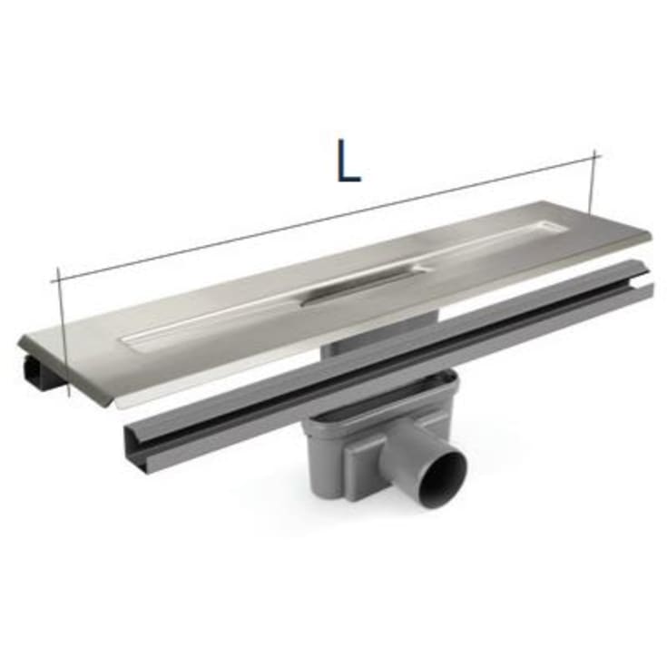 Unidrain Grundpaket, Linje 900 mm, Friliggande 3004