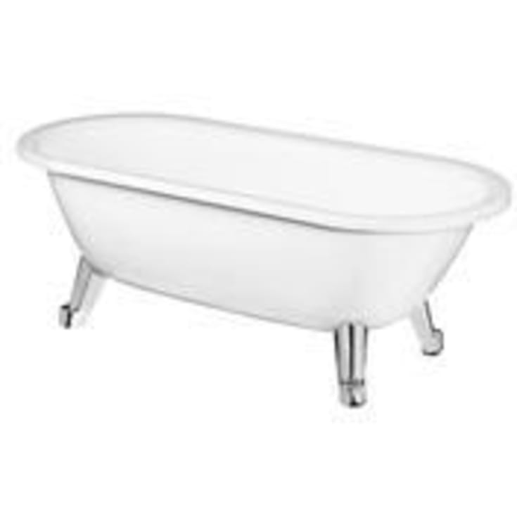 Gustavsberg 6368 badekar, 168x73 cm, hvid