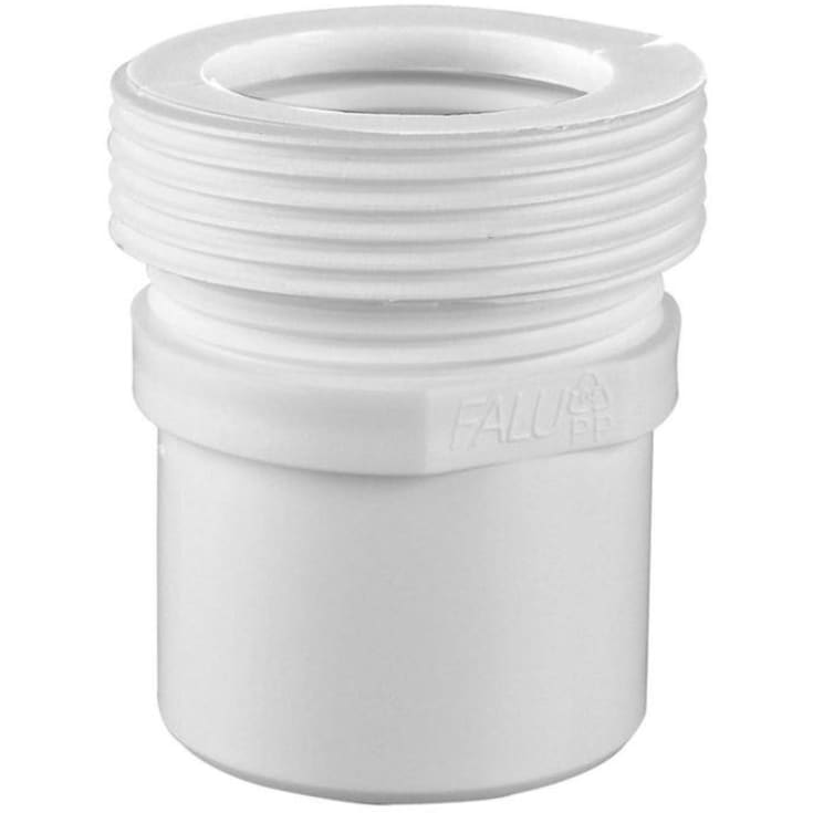 Anslutningsteleskop, Ø40 mm x G32/G40, vit