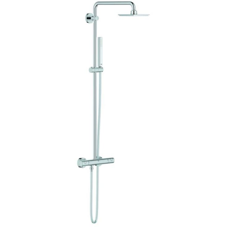 Grohe Euphoria System 150 dusjsystem, 152x152 mm, med 1 stråletype, krom