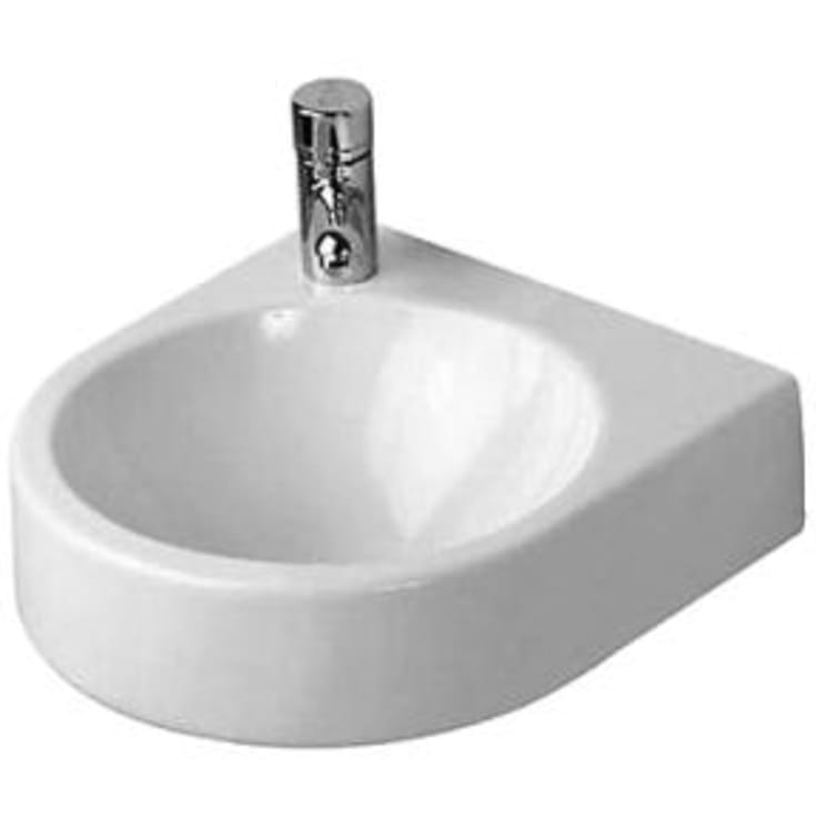 Duravit Architec vegghengt servant, 36x38 cm, hvit