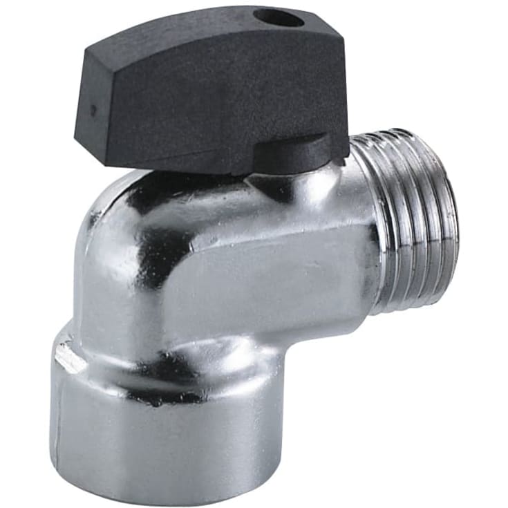 Securex kuglehane vinkel 1/2" muffe/nippel uden greb