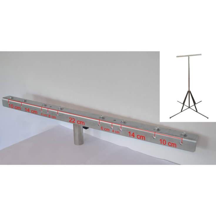 Blue Electric lampestativ, 6 meter