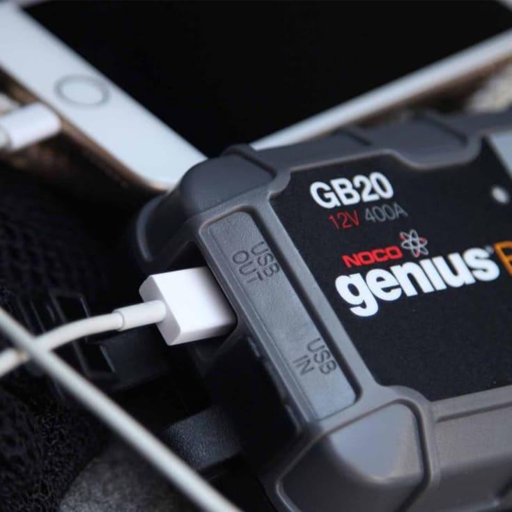 Noco Genius GB20 Boost - Starthjelp for 12V blybatterier