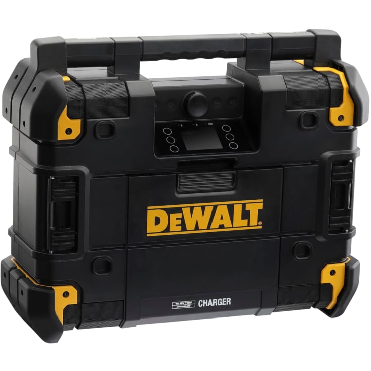 DeWalt 18V XR radio m. bluetooth & IOS + Android - u.batteri
