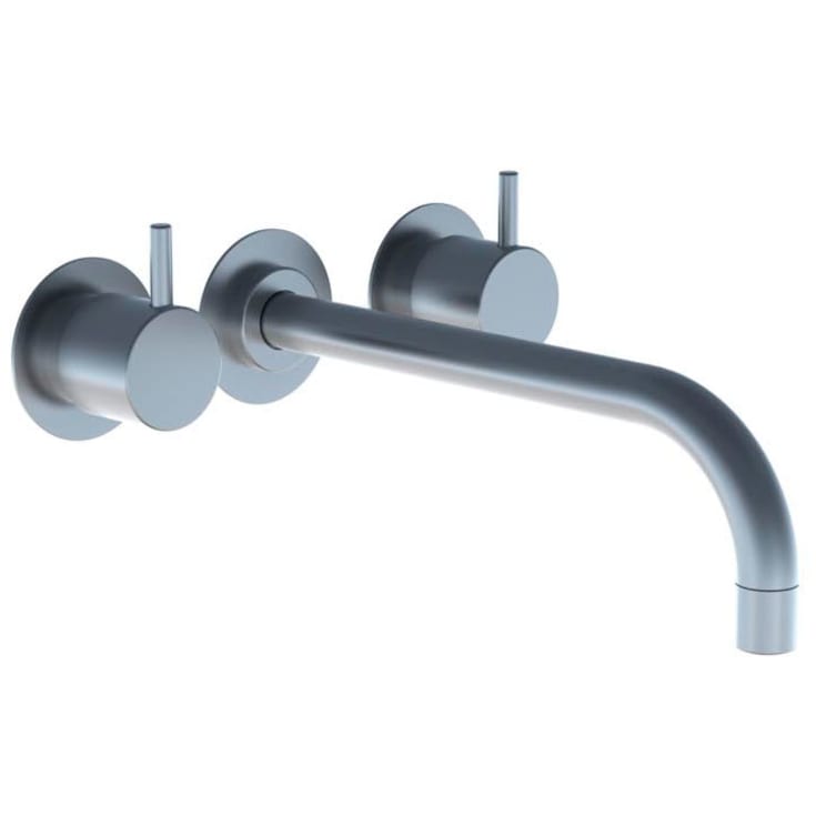 Vola 1521 servantarmatur, for innbygging, standard grep, 225 mm tut, børstet krom