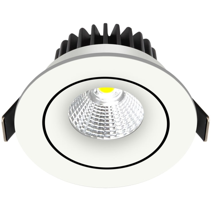 Downlight Velia Tilt LED 10,9W 3000K, 230V rund, hvid