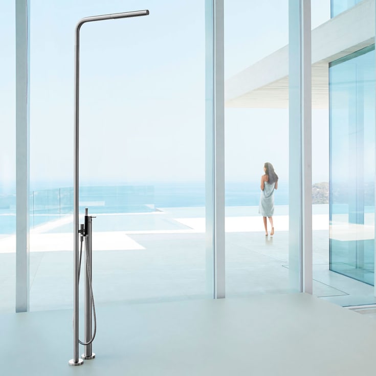 Vola FS3 brusesæt, børstet krom