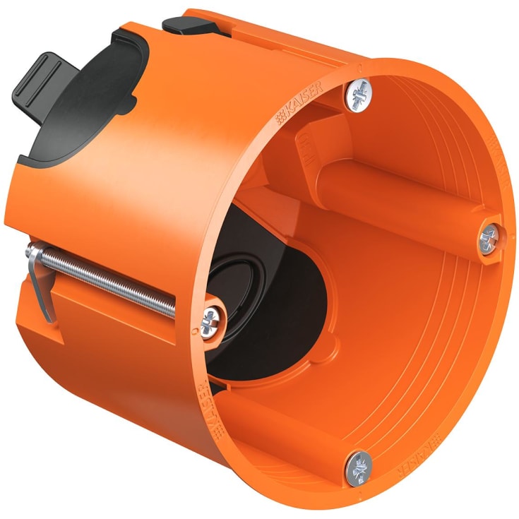 Kaiser lufttæt forfradåse, Ø68 mm, D61 mm