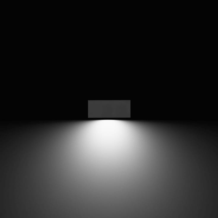 Vægarmatur Mimik 30 Flat LED 20W 3000K, antracit