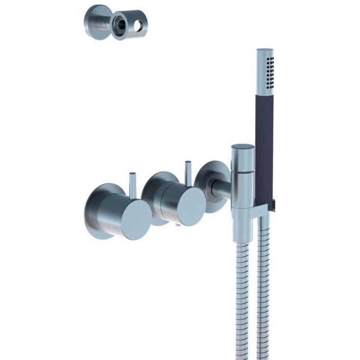 Inbyggd termostat med fast uttag T2 Handdusch