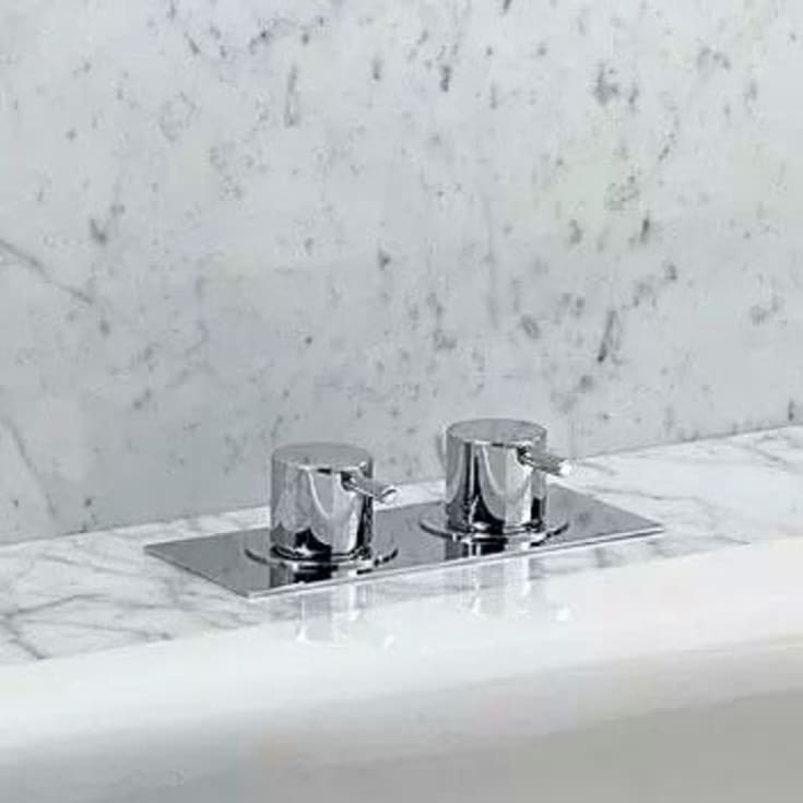 Vola BK2 badekarbatteri, stål