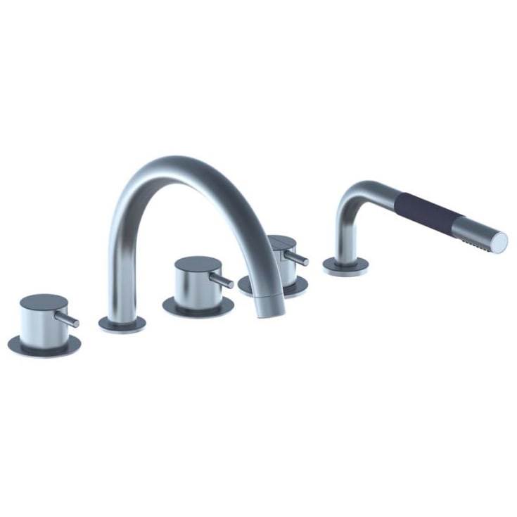 Vola SC13 badekararmatur med dusjsett, stål