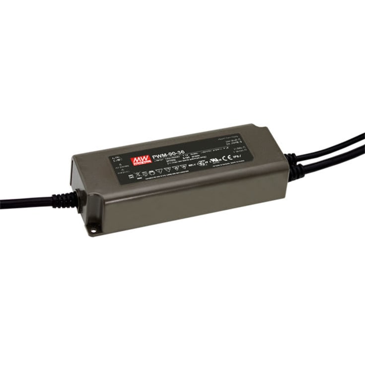 LED Driver PWM-90-24, 24VDC 3,75A 90W, IP67