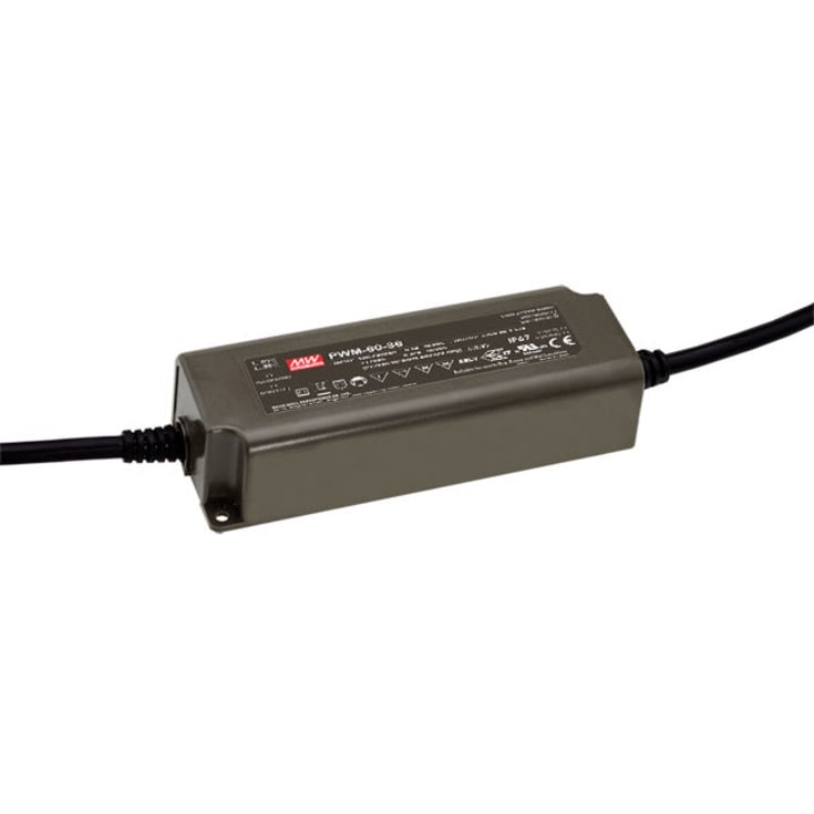LED driver 12VDC 5A 60W, IP67
