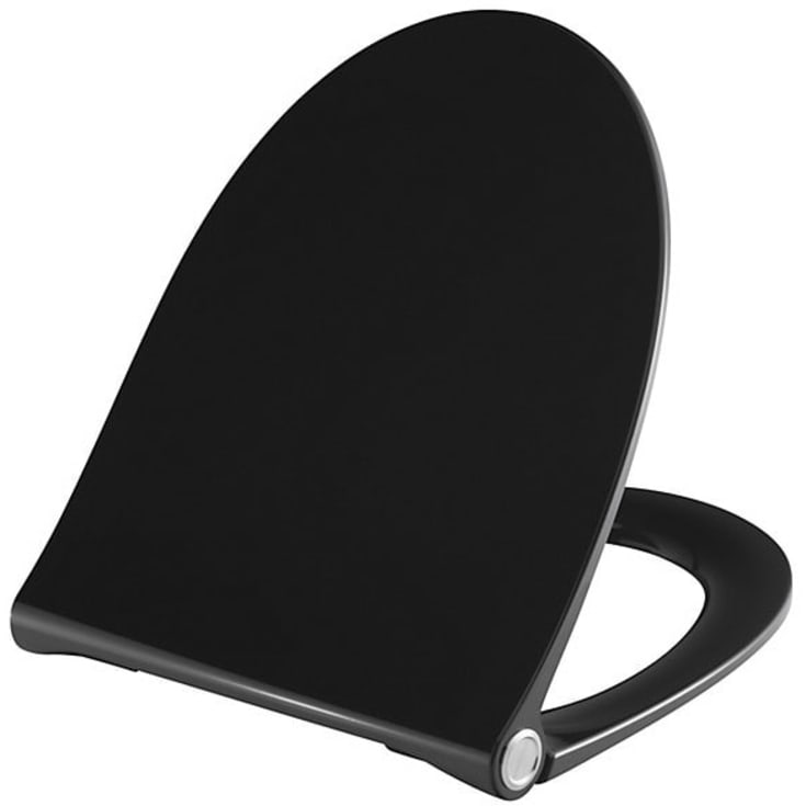 Pressalit Sway Norden toiletsæde, soft close, aftagelig, sort