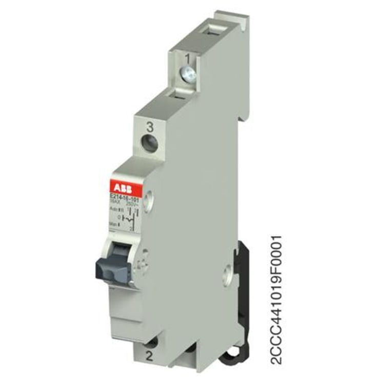 Omskifter 1P 16A I-O-II E214-16-101