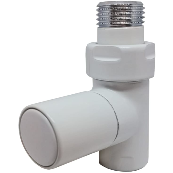 Kriss Cylinder Ventilsæt lige, Hvid