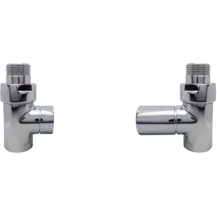 Kriss Cylinder Ventilsæt lige, Krom